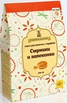 Сырники и запеканки (диетическая cмесь для выпечки с отрубями), MVL, 350  г