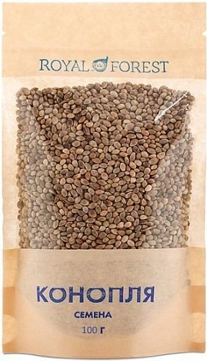 Семена конопли неочищенные, Транскэроб, 100 г
