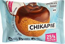 Печенье протеиновое глазированное с начинкой Кокос, ChikaLab, 60 г