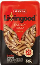 Перья Livingood Energy pasta, Макфа, 400 г