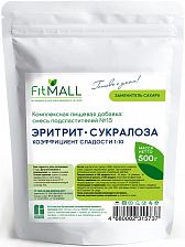 Комплексная пищевая добавка: смесь подсластителей №15, FitMall, 0,5 кг