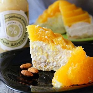 Торт-суфле “Апельсиновый рай"