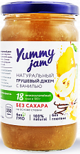 Джем Груша-ваниль низкокалорийный, Yummy jam, 350 г
